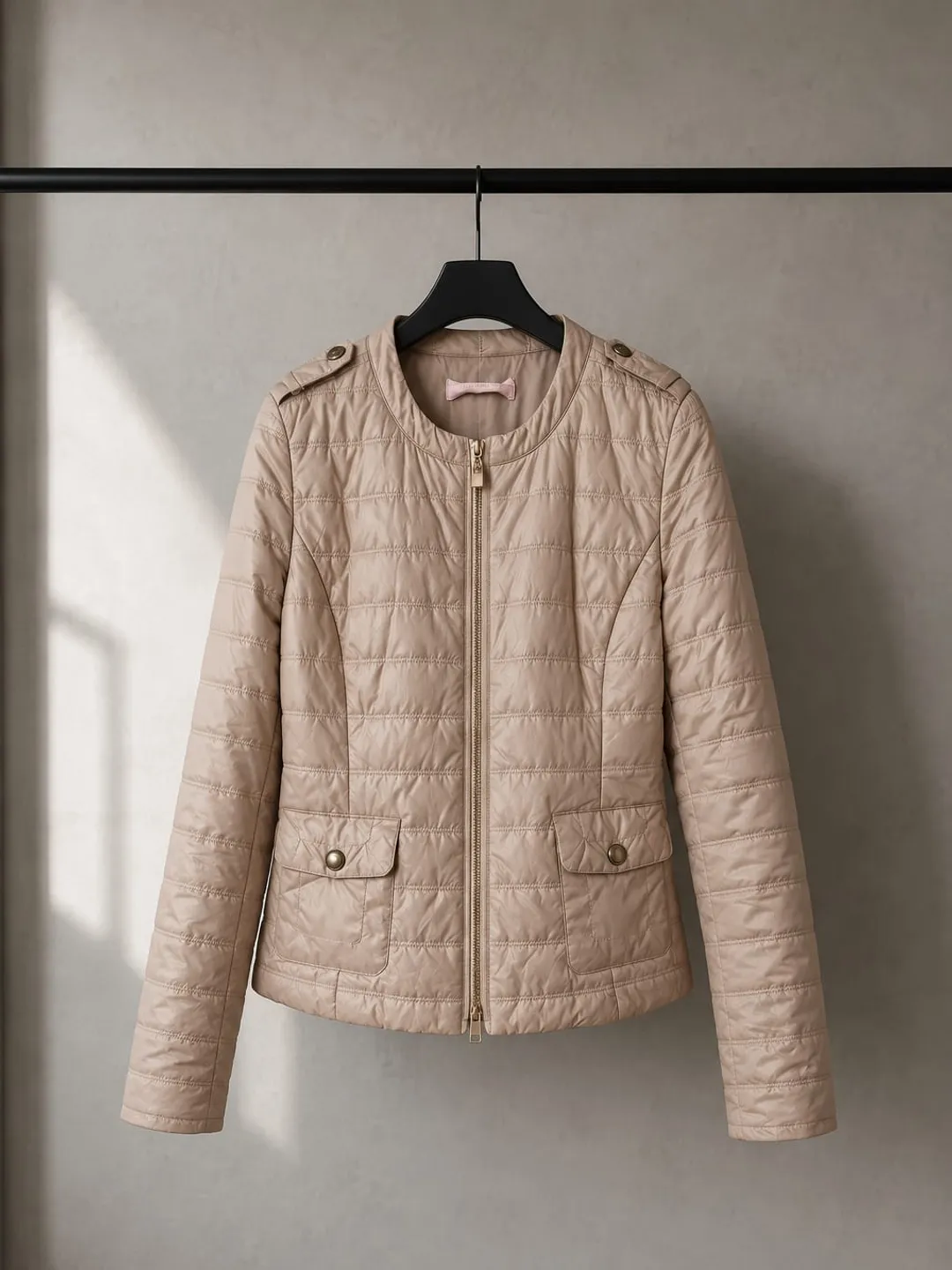 Chaqueta Acolchada Rosa Palo