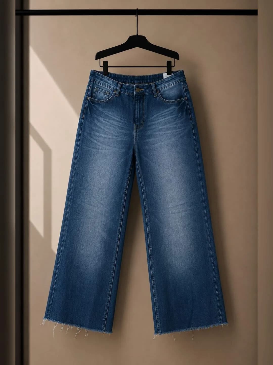 Jeans Wide Leg Azul