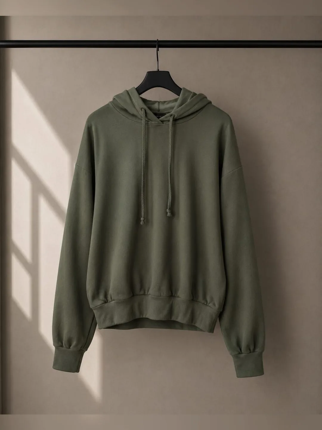 Polerón Verde Militar con Capucha