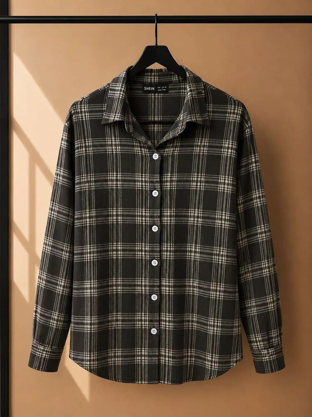 Camisa Franela a Cuadros Verde