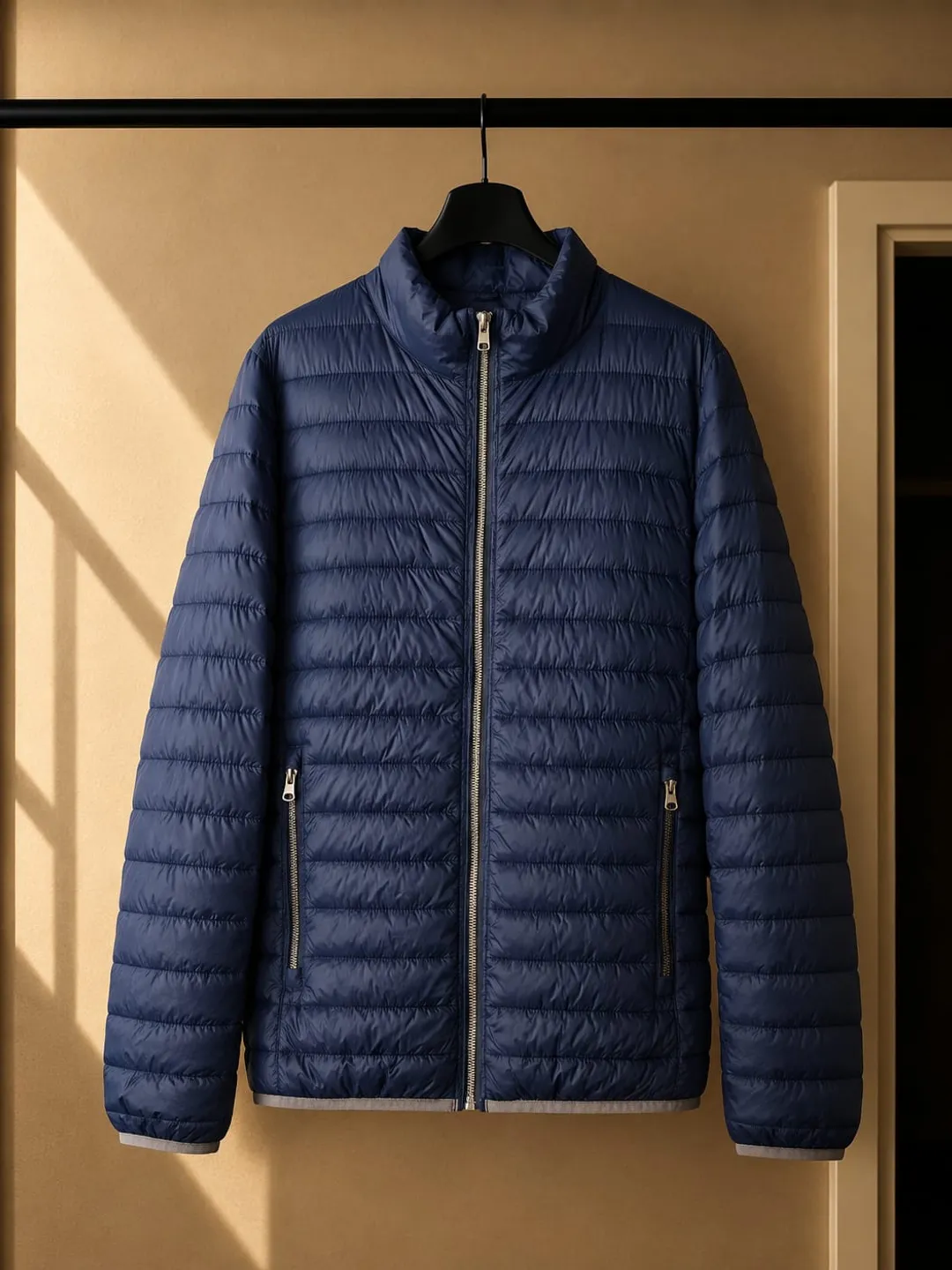 Chaqueta Acolchada Liviana Azul Marino