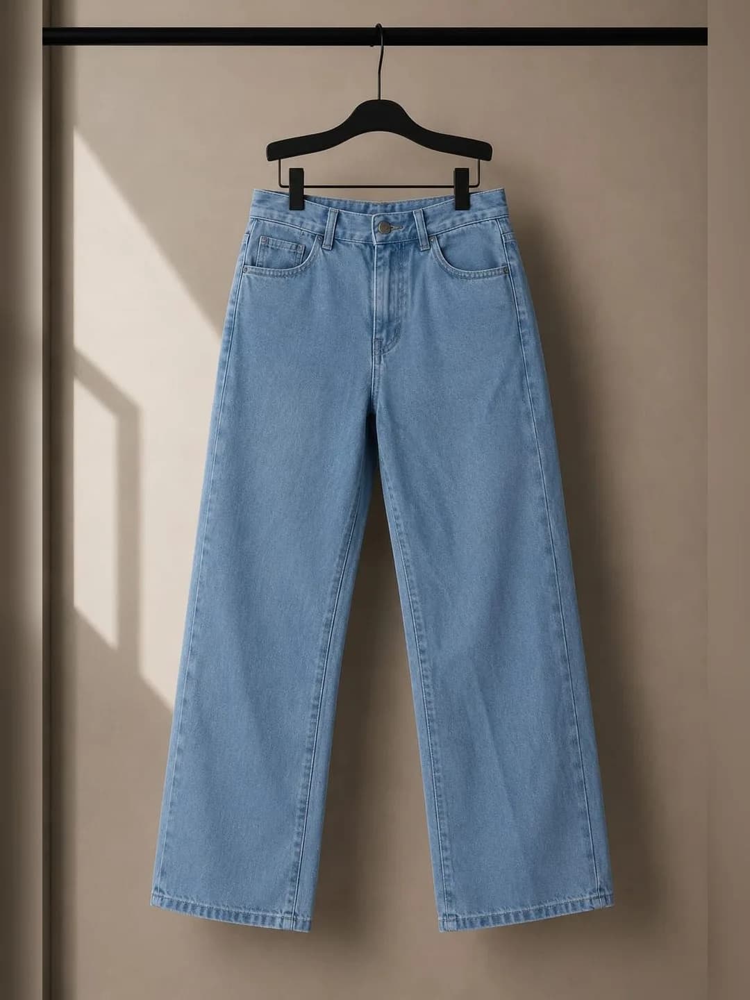 Jeans Rectos Celeste