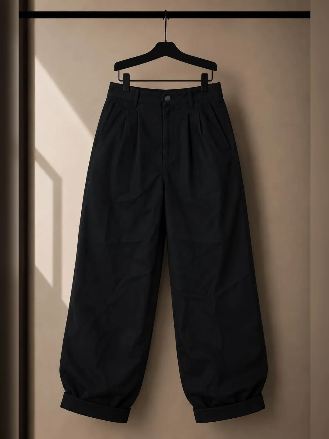 Pantalón Wide Leg Negro